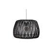 Afbeelding van Woood Exclusive Moza Hanglamp Bamboe Zwart 70x70cm