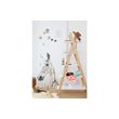 Afbeelding van Woood Tipi Boekenkast Wit