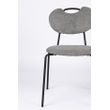 Afbeelding van White Label Living Chair Aspen Grey