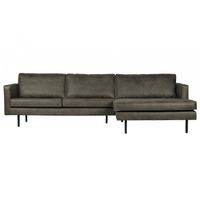 BePureHome Rodeo Chaise Longue Rechts Army