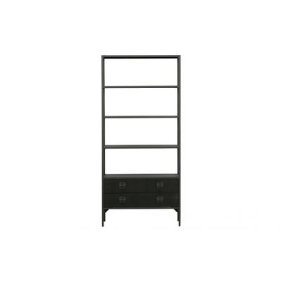 Woood Derby Boekenkast Zwart Woood Derby Boekenkast Zwart
