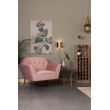 Afbeelding van Dutchbone Kate Lounge Chair pink clay