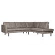 Afbeelding van BePureHome Rodeo Hoekbank Rechts Elephant Skin
