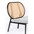 Afbeelding van Zuiver Spike Lounge Chair Naturel/Grijs