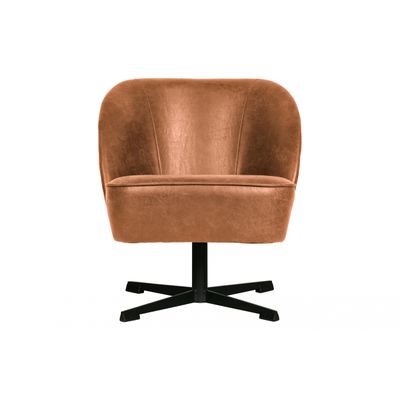 BePureHome Vogue Draaifauteuil Cognac BePureHome Vogue Draaifauteuil Cognac