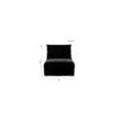 Afbeelding van Zuiver Outdoor Sofa Element No Arm Breeze Rechts Grijs