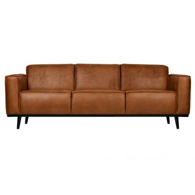 BePureHome Statement 3-zits Bank Eco Leder Cognac BePureHome Statement 3-zits Bank Eco Leder Cognac