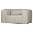 Afbeelding van Woood Exclusive Bean Fauteuil Grove Melange Stof Naturel