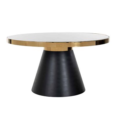 Richmond Interiors Eettafel Odin rond 140Ø (Goud) Richmond Interiors Eettafel Odin rond 140Ø (Goud)