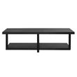 Afbeelding van Richmond Interiors Salontafel Oakura 140x65 (Zwart)