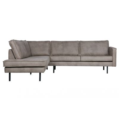BePureHome Rodeo Hoekbank Links Elephant Skin BePureHome Rodeo Hoekbank Links Elephant Skin