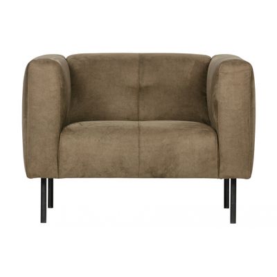 VT Wonen Skin Fauteuil Olijfgroen VT Wonen Skin Fauteuil Olijfgroen