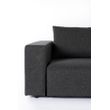 Afbeelding van Zuiver Outdoor Sofa Element Breeze Links Antraciet