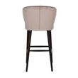 Afbeelding van Richmond Interiors Barstoel Indigo Khaki velvet (Quartz Khaki 903)