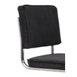 Afbeelding van Zuiver Ridge Stoel Brushed Rib Zwart