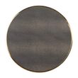 Afbeelding van Richmond Interiors Bijzettafel Calesta set van 3 rond shagreen look (Goud)