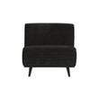 Afbeelding van BePureHome Statement Fauteuil Brede Platte Rib Antraciet
