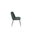Afbeelding van White Label Living Chair Lionel Dark Green