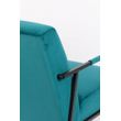 Afbeelding van White Label Living Lounge Chair Wakasan Teal