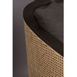 Afbeelding van Dutchbone Amaron Lounge Chair Naturel/Grijs