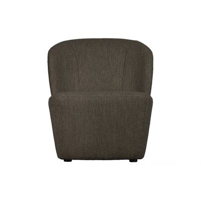 VT Wonen Lofty Fauteuil Bouclé Bruin VT Wonen Lofty Fauteuil Bouclé Bruin