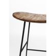 Afbeelding van White Label Living Counter Stool Tangle Natural