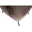 Afbeelding van BePureHome Vogue Fauteuil Fluweel Nougat