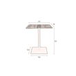 Afbeelding van Dutchbone Braza Counter Tafel Square Zwart