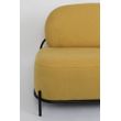 Afbeelding van White Label Living Sofa Polly Yellow