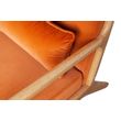 Afbeelding van Woood Mark Fauteuil Fluweel Melon