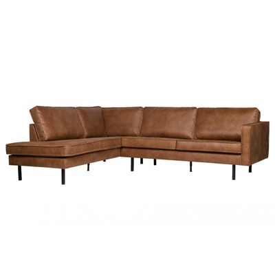 BePureHome Rodeo Hoekbank Links Cognac BePureHome Rodeo Hoekbank Links Cognac