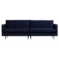 BePureHome Rodeo Classic 3-zits Bank Donkerblauw