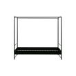 Afbeelding van VT Wonen Bunk Hemelbed Metaal Zwart 90 x 200 CM