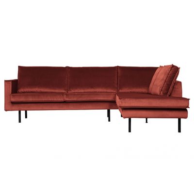 BePureHome Rodeo Hoekbank Rechts Chestnut BePureHome Rodeo Hoekbank Rechts Chestnut