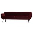 Afbeelding van Woood Rocco Sofa Rood - 230 CM