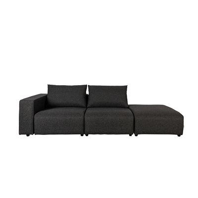 Zuiver Outdoor 3-zits Sofa Breeze Links Antraciet Zuiver Outdoor 3-zits Sofa Breeze Links Antraciet