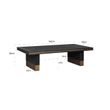 Afbeelding van Richmond Interiors Salontafel Hunter 140x70 (Goud)