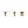 Afbeelding van VT Wonen Angle Eettafel Eiken