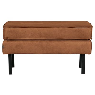 BePureHome Rodeo Hocker Cognac BePureHome Rodeo Hocker Cognac