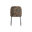 Afbeelding van BePureHome Vogue Eetkamerstoel Fluweel Bouquet Zwart