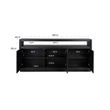 Afbeelding van Richmond Interiors Dressoir Oakura 3-deuren (Zwart)