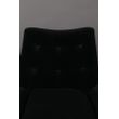 Afbeelding van Dutchbone Glodis Lounge Chair Zwart