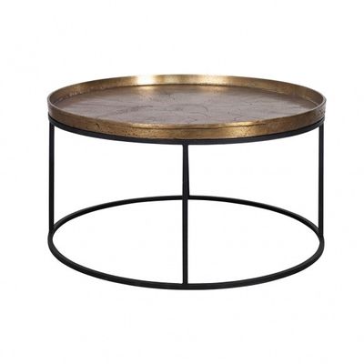LifeStyle Northland Salontafel Goud - 88 CM LifeStyle Northland Salontafel Goud - 88 CM