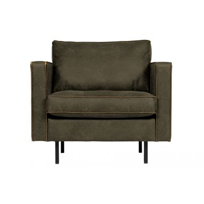 BePureHome Rodeo Classic Fauteuil Army BePureHome Rodeo Classic Fauteuil Army