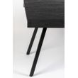 Afbeelding van White Label Living Table Suri 160X78 Black
