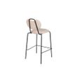 Afbeelding van White Label Living Counter Stool Aspen Light Pink