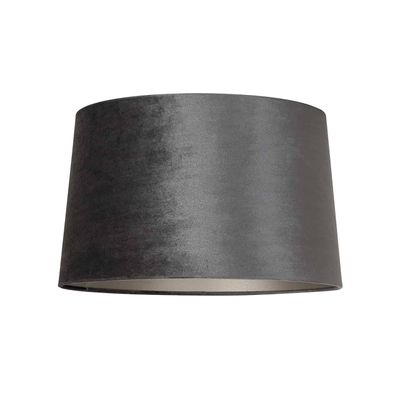 Richmond Interiors Lampenkap Emily, velvet graphite Richmond Interiors Lampenkap Emily, velvet graphite