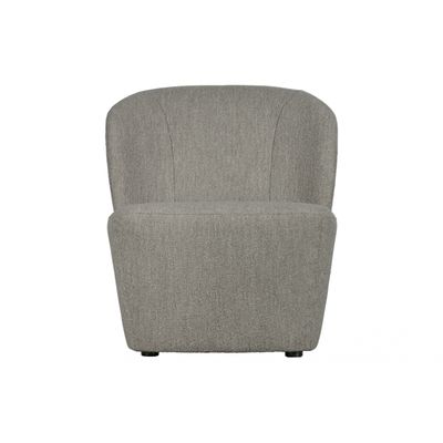 VT Wonen Lofty Fauteuil Bouclé Grijs VT Wonen Lofty Fauteuil Bouclé Grijs