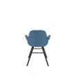 Afbeelding van Zuiver Albert Kuip Armstoel Soft Blauw