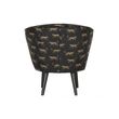 Afbeelding van Woood Bo Fauteuil Panter Print
